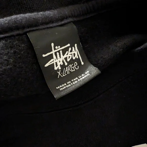 NWOT Men's Stussy Sweatshirt Size XL - Picture 5 of 5